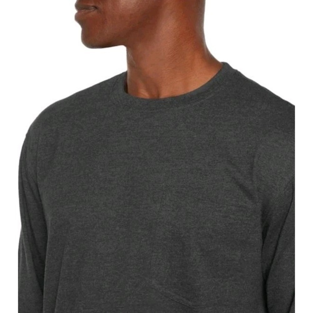 WOOLRICH Men's Long Sleeve Pocket‎ Tee Gray XL - Picture 3 of 7